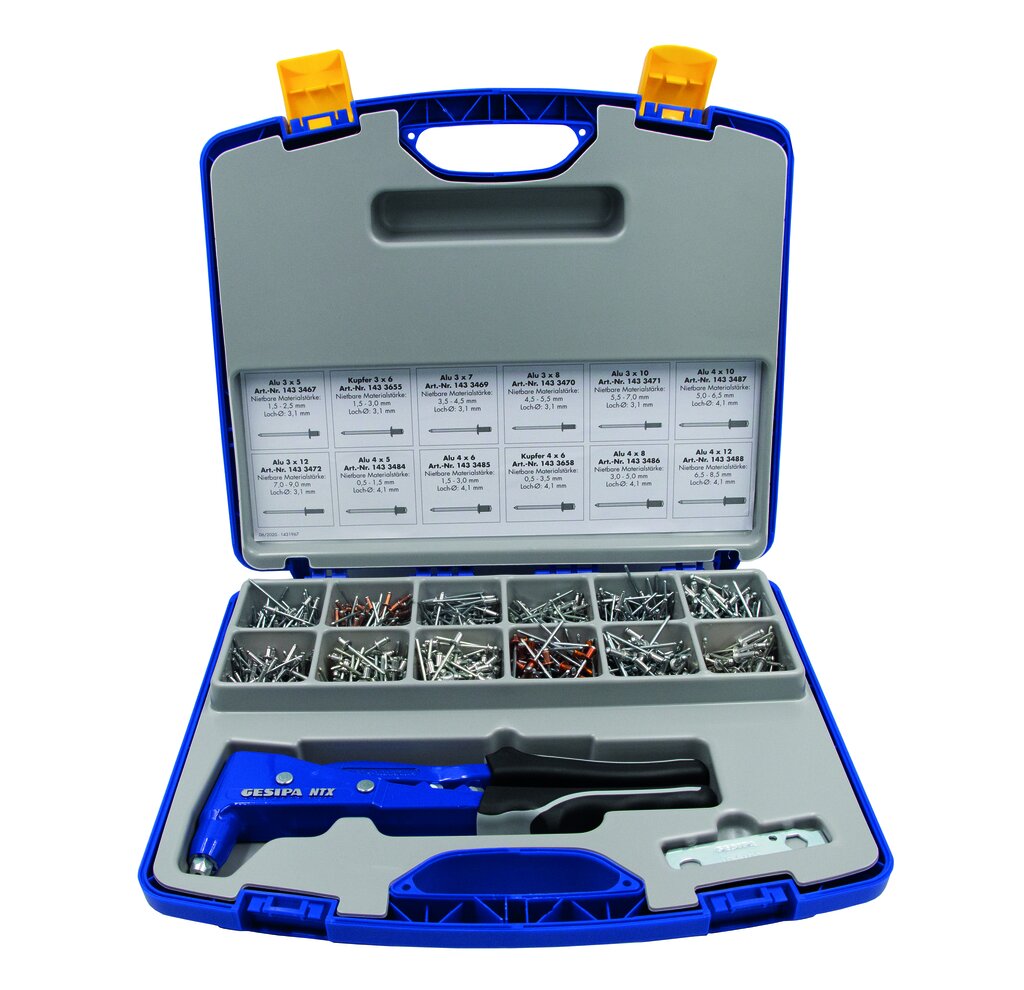 Box Of Rivets Rivet box | NTX & 12 blind rivet dimensions | More - GESIPA